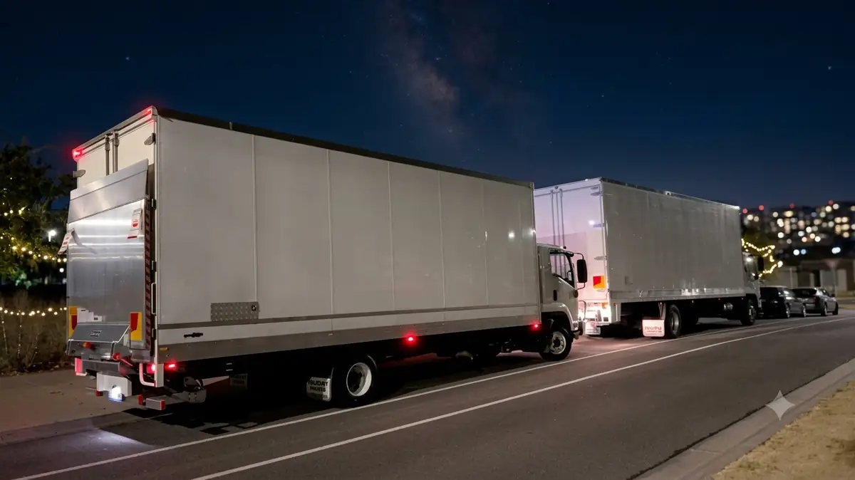 Movera truck fleet in Melbourne