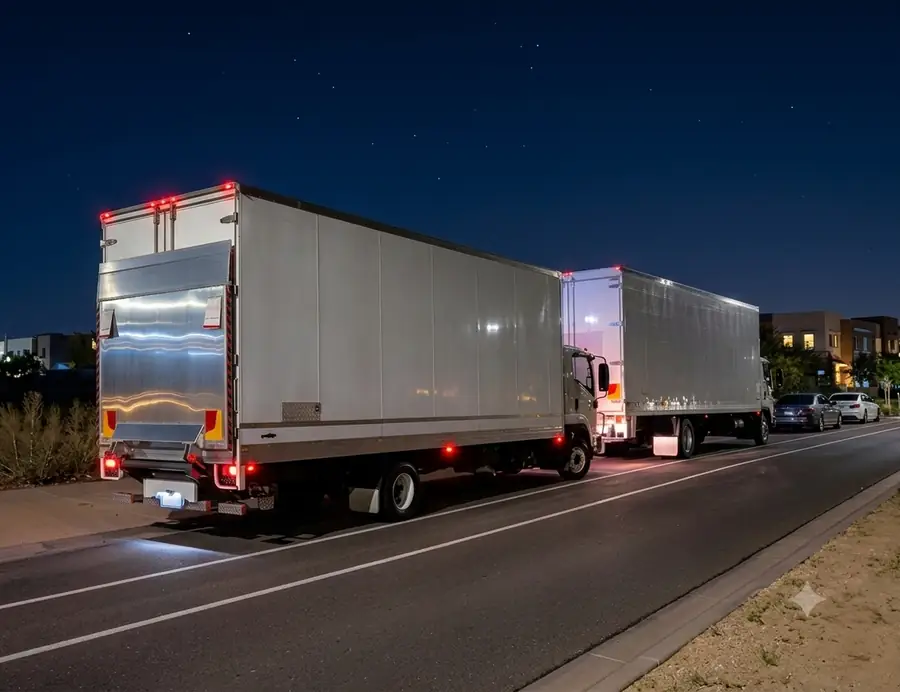 Movera truck fleet in Melbourne